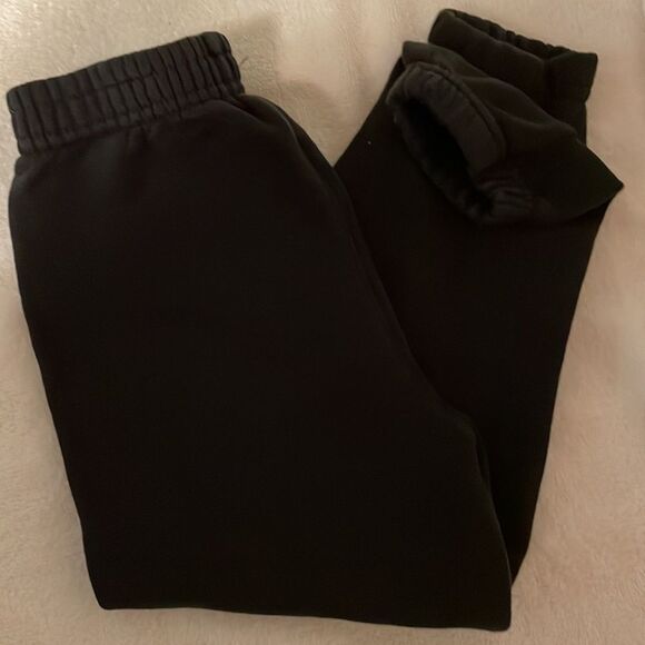 5T Garanimals black fleece lined gathered waist sweat pants - Picture 8 of 13